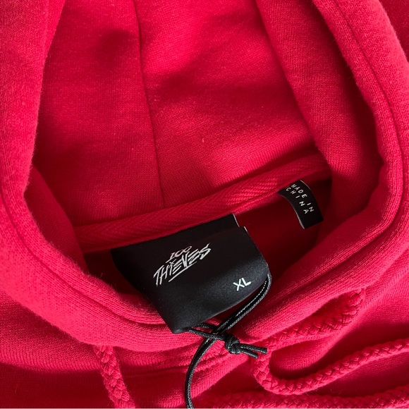 100 Thieves - NWT - Red XL Hoodie - Picture 3 of 5